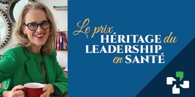 Leslee Thompson reçoit le prix prestigieux Héritage du leadership en santé de SoinsSantéCAN
