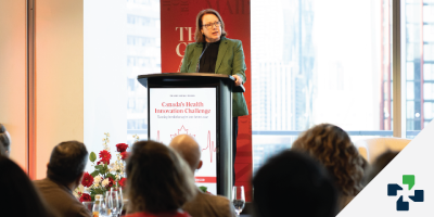 Michelle McLean’s Speech for The Globe & Mail’s “Canada’s Health Innovation Challenge”